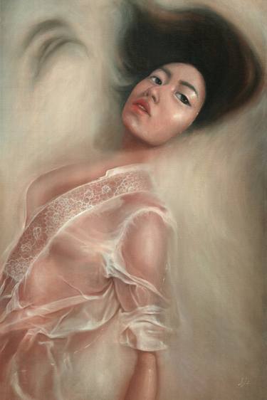 Print of Portraiture Women Paintings by Lulu Lin