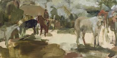 Print of Horse Paintings by Jenn Warpole