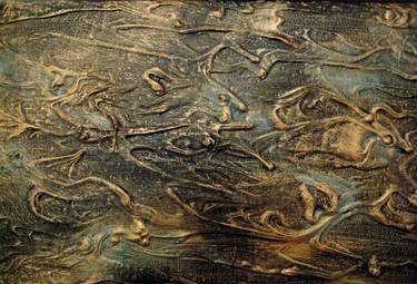 Original Abstract Expressionism Abstract Mixed Media by Yuni Ko