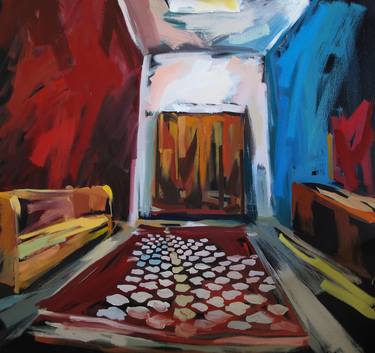 Original Interiors Painting by Raisa Nosova