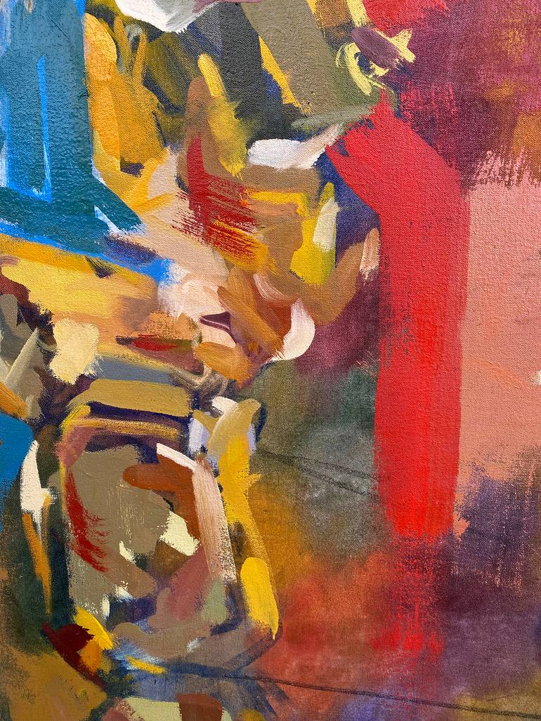 Original Expressionism Abstract Painting by Raisa Nosova