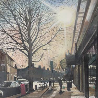 Original Impressionism Cities Paintings by Sophy Bristol