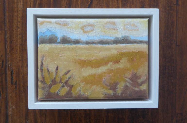 Original Abstract Landscape Painting by Anneke Zwager