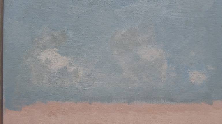 Original Abstract Landscape Painting by Anneke Zwager