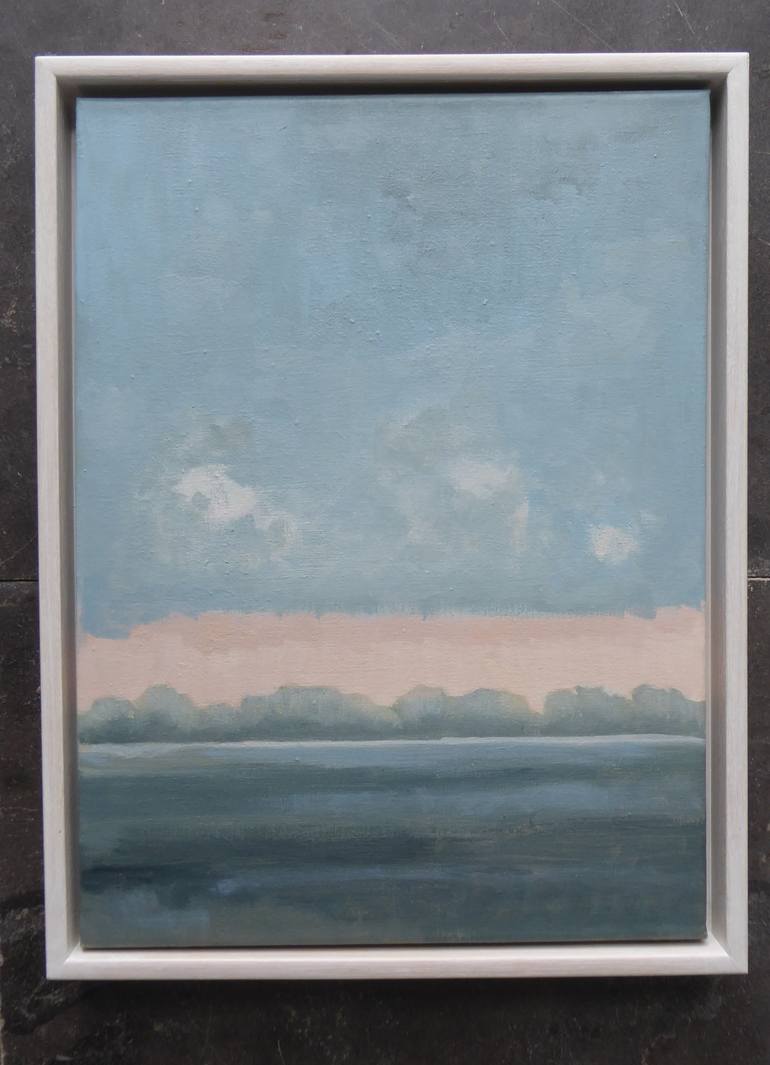 Original Abstract Landscape Painting by Anneke Zwager