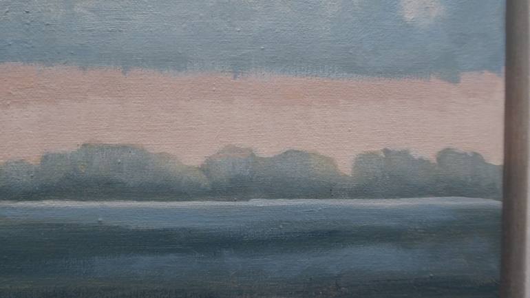 Original Abstract Landscape Painting by Anneke Zwager