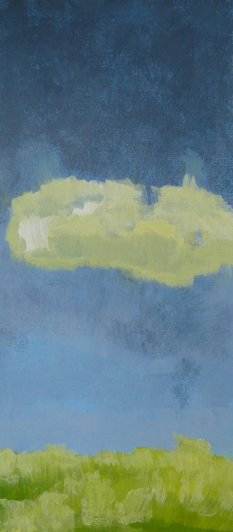 Original Abstract Landscape Painting by Anneke Zwager