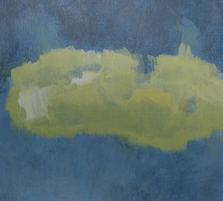 Original Abstract Landscape Painting by Anneke Zwager