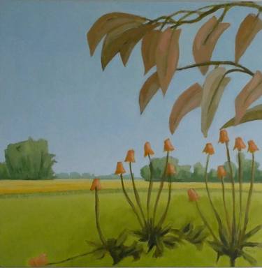 Original Impressionism Landscape Paintings by Anneke Zwager