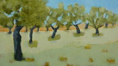 Original Impressionism Landscape Paintings by Anneke Zwager