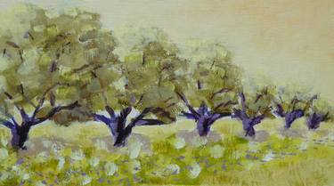 Original Impressionism Landscape Paintings by Anneke Zwager