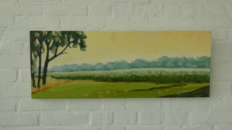 Original Landscape Painting by Anneke Zwager