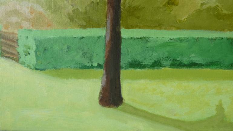 Original Impressionism Garden Painting by Anneke Zwager