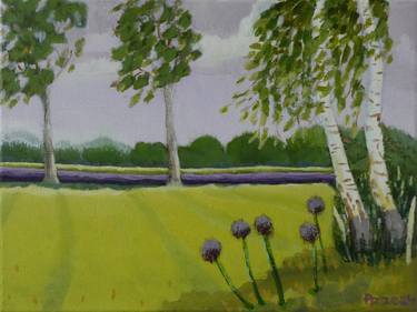 Birches in spring thumb