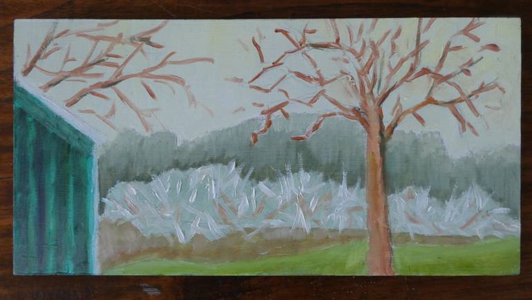 Original Impressionism Nature Painting by Anneke Zwager