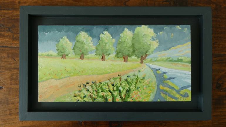 Original Impressionism Nature Painting by Anneke Zwager