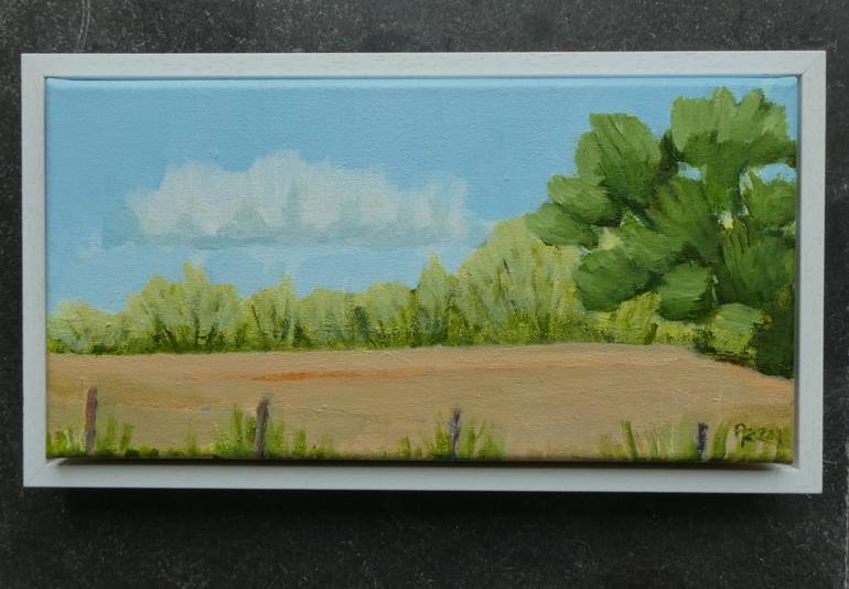 Original Impressionism Landscape Painting by Anneke Zwager