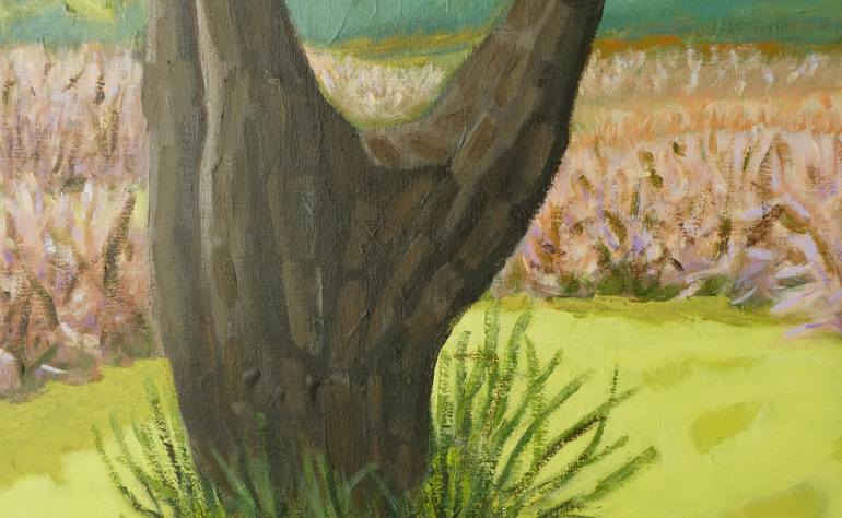 Original Surrealism Landscape Painting by Anneke Zwager