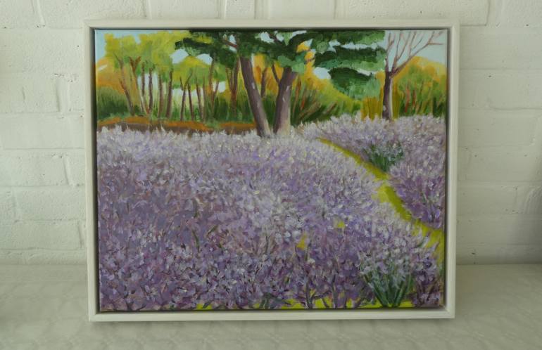 Original Impressionism Landscape Painting by Anneke Zwager