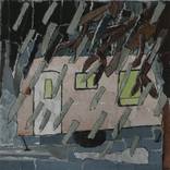 Rain and hail at the campsite by Anneke Zwager