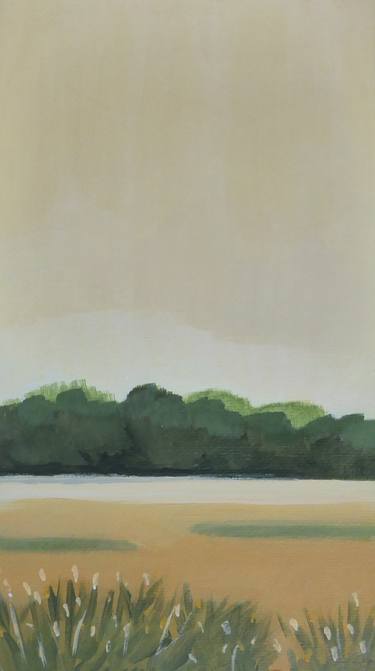 Original Minimalism Landscape Paintings by Anneke Zwager