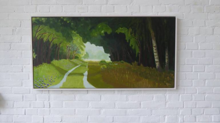 Original Realism Landscape Painting by Anneke Zwager