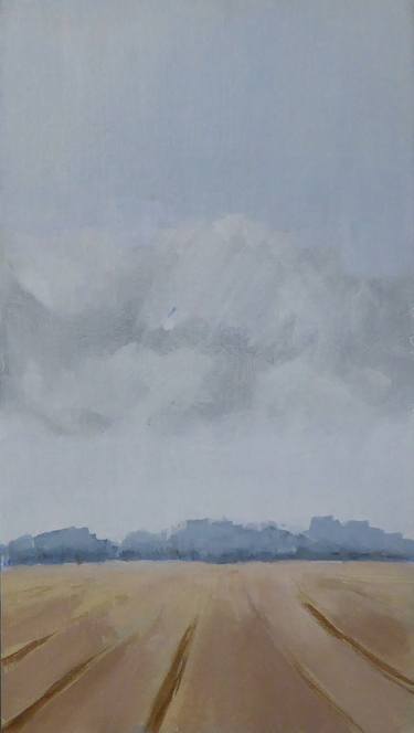 Original Minimalism Landscape Paintings by Anneke Zwager