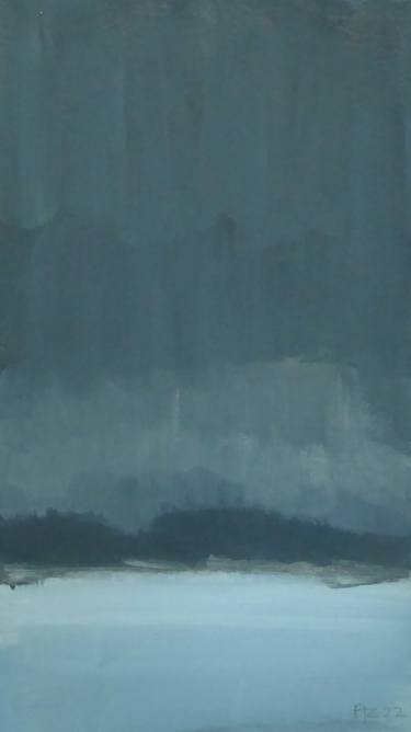 Original Minimalism Landscape Paintings by Anneke Zwager