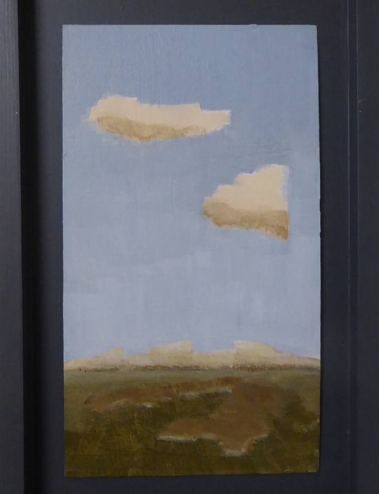 Original Abstract Landscape Painting by Anneke Zwager