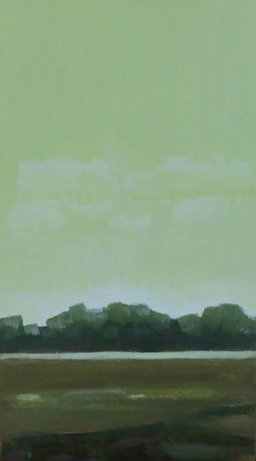 Original Minimalism Landscape Paintings by Anneke Zwager