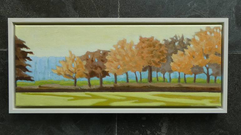 Original Impressionism Landscape Painting by Anneke Zwager