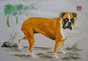 Original Animal Paintings by Gangyi Dong