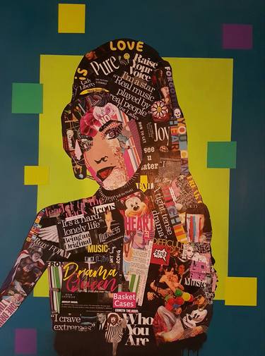 Print of Celebrity Collage by Lola Kerecki