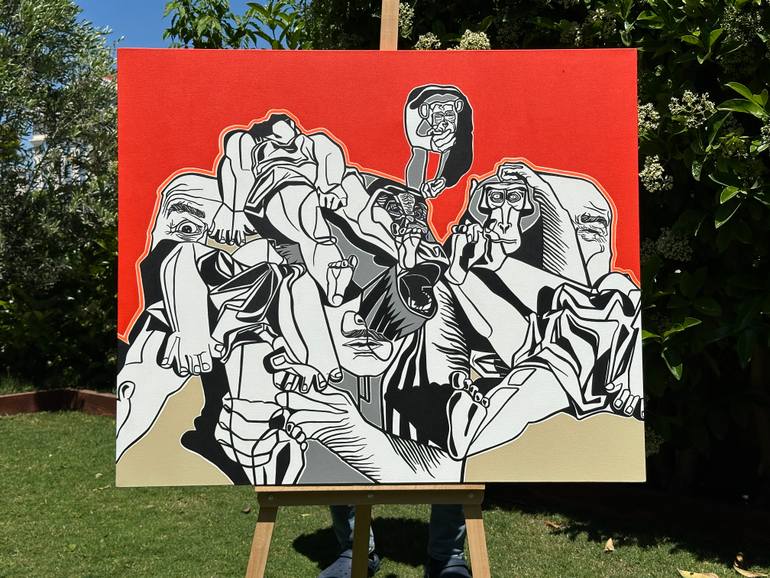 Original Contemporary People Painting by Aylin Eskinazi