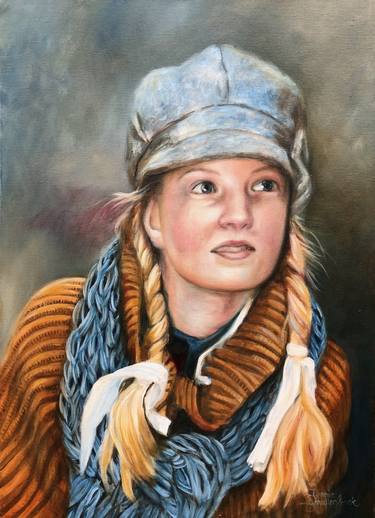 Original Portrait Paintings by Jennie Smallenbroek