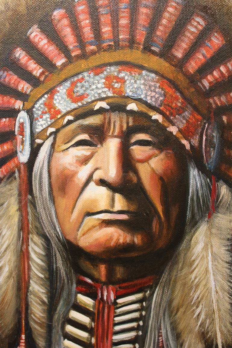 Original Portraiture People Painting by Jennie Smallenbroek