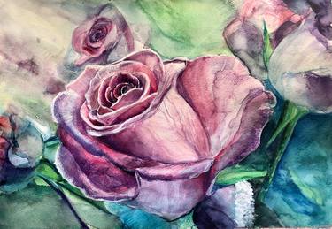 Original Floral Paintings by Jennie Smallenbroek
