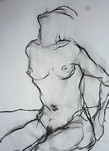 Print of Nude Drawings by Stefan Falca