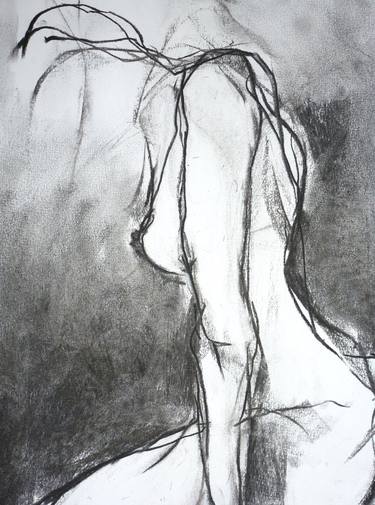 Print of Expressionism Nude Drawings by Stefan Falca