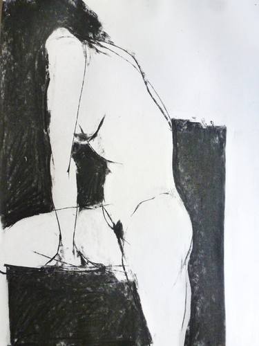 Print of Women Drawings by Stefan Falca