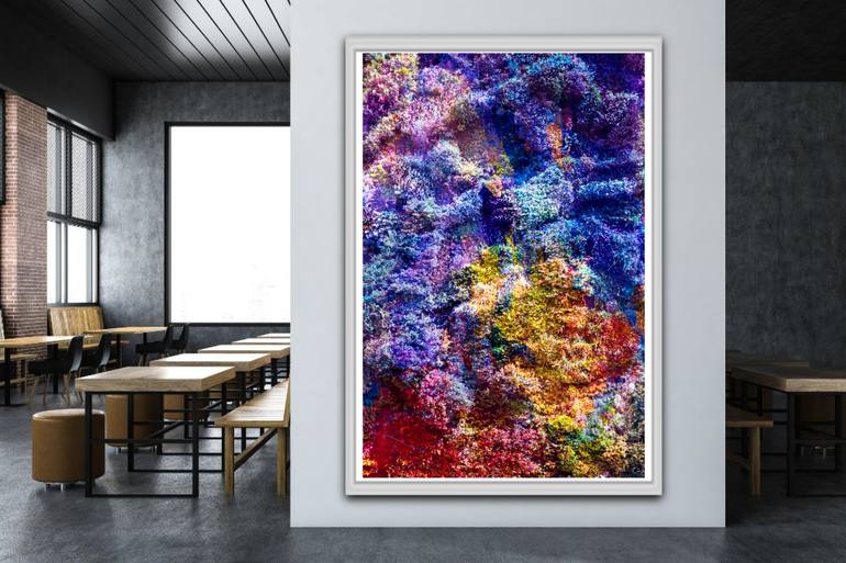 Original Abstract Expressionism Botanic Photography by Viet Ha Tran