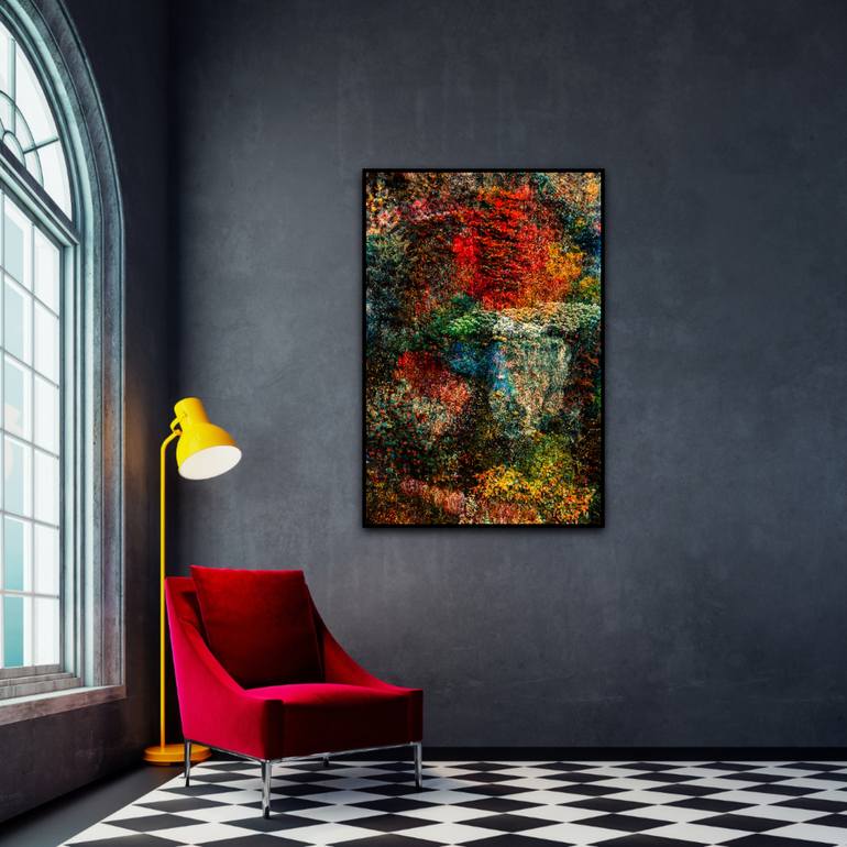 Original Abstract Expressionism Botanic Photography by Viet Ha Tran