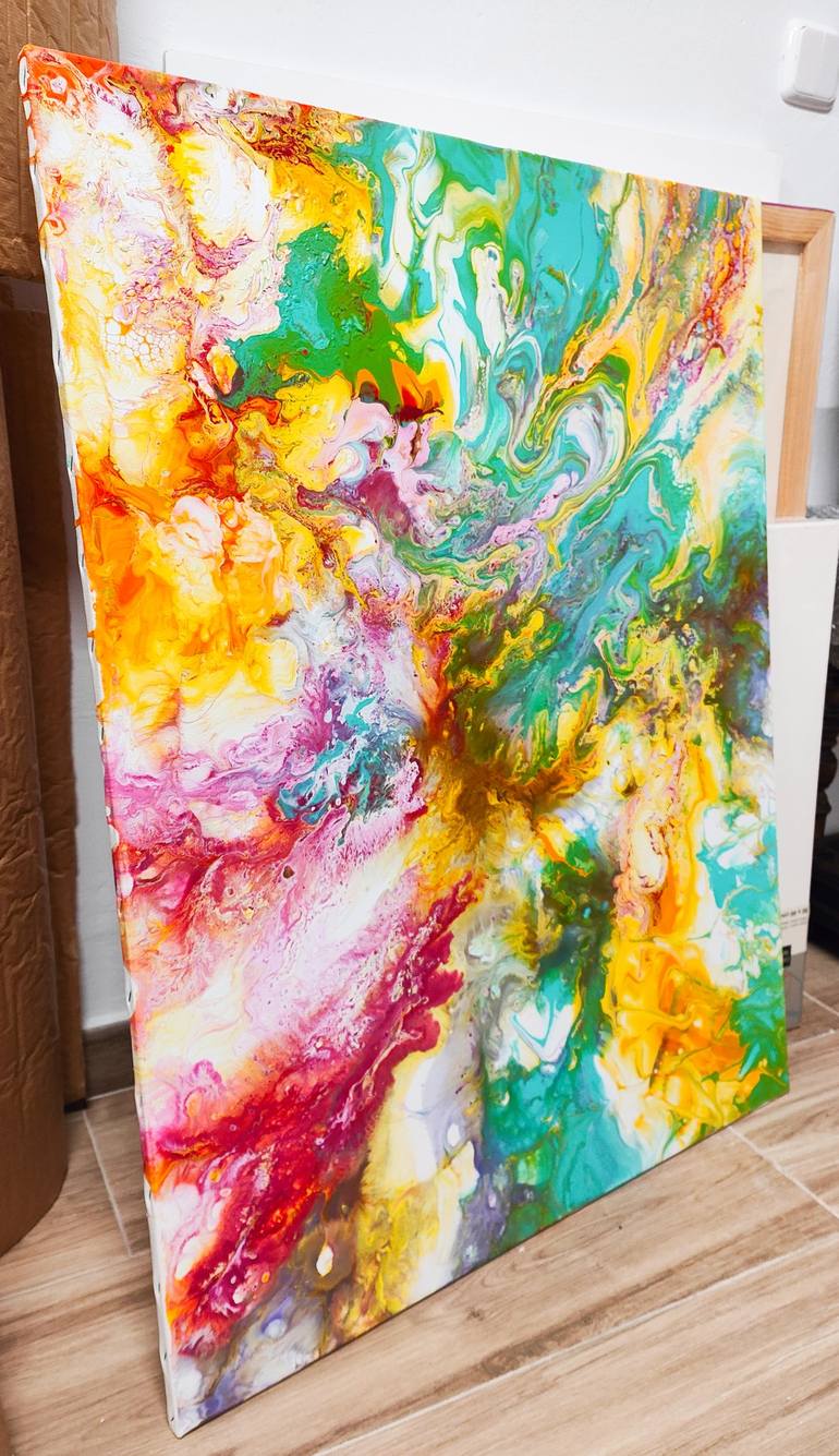 Original Abstract Painting by Viet Ha Tran