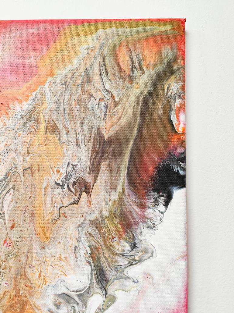 Original Abstract Expressionism Abstract Painting by Viet Ha Tran