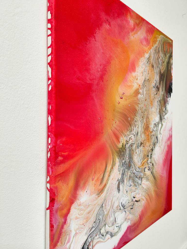 Original Abstract Expressionism Abstract Painting by Viet Ha Tran