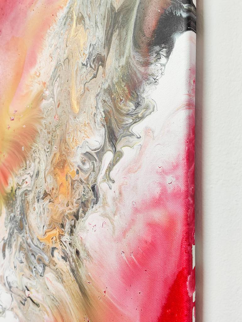 Original Abstract Expressionism Abstract Painting by Viet Ha Tran