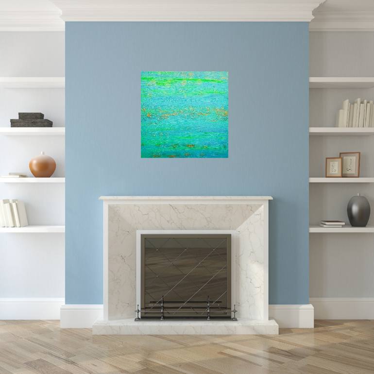 Original Abstract Expressionism Abstract Painting by Viet Ha Tran