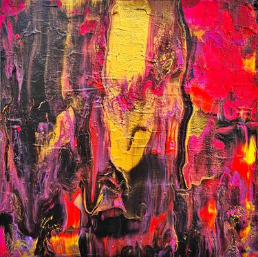 Original Abstract Expressionism Abstract Paintings by Viet Ha Tran