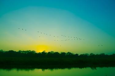 Sunset in Chitwan II - Limited Edition 1 of 7 thumb