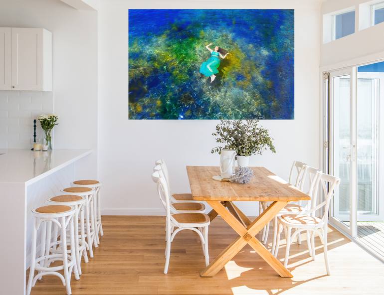 Original Abstract Expressionism Water Photography by Viet Ha Tran